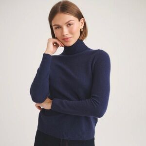 NAADAM Basic Cashmere Turtleneck Sweater (NWT)